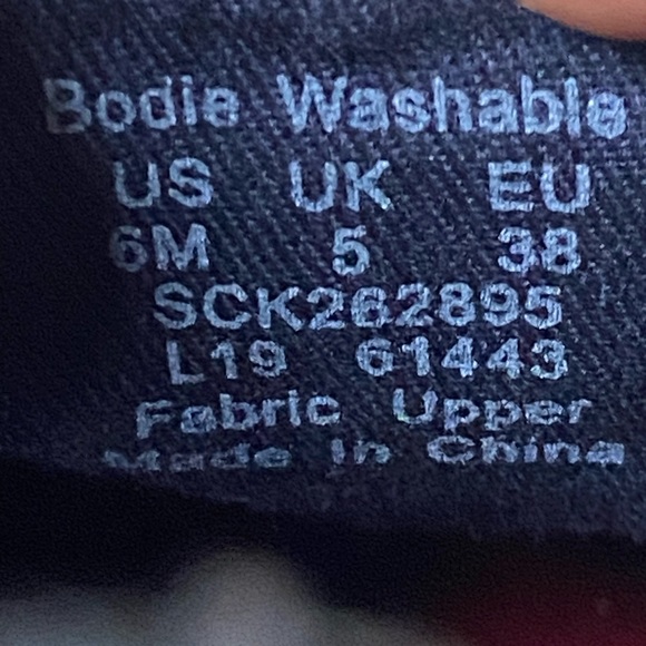 SPERRY Body Washable Shoes Navy/Gray Sz 6M Women’s - Picture 11 of 15